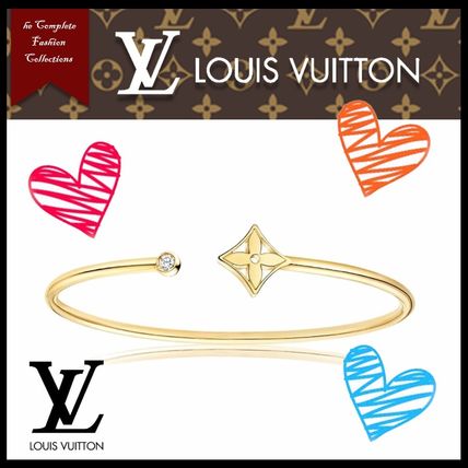 Louis Vuitton 2020 SS Idylle Blossom Twist Bracelet Yellow Gold Q95531 