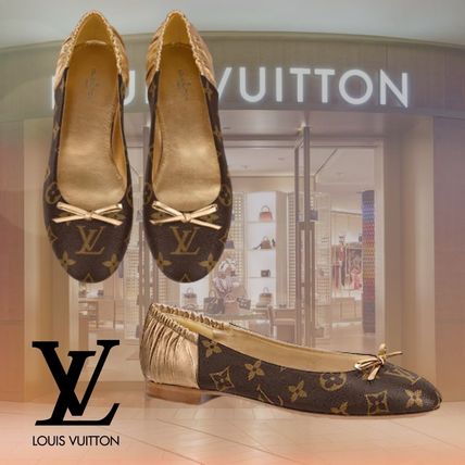 Louis Vuitton 2020 SS Logo Ballet Shoes 1A86AH 