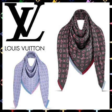 Louis Vuitton 2020 SS 3D Monogram Shawl M76078 