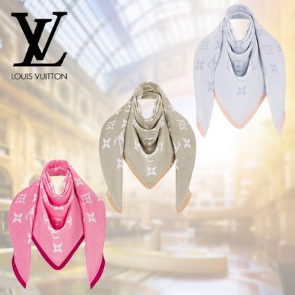 Louis Vuitton MONOGRAM 2020 SS So Sweet Monogram Shawl M73678 M73697  M73679 