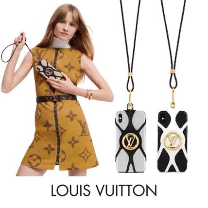 Louis Vuitton Leather iPhone 8 iPhone X iPhone XS iPhone XS Max Icy Color M68962 M68382 