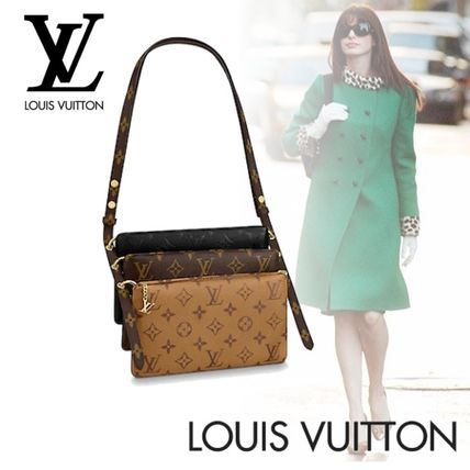 Louis Vuitton 2020 21AW Monogram Casual Style Canvas Blended Fabrics 2WAY Leather M45412 