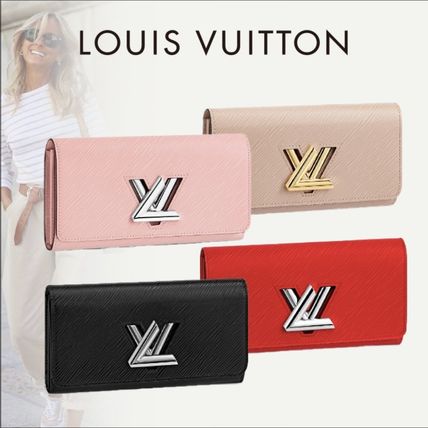 Louis Vuitton EPI 2020 21AW Plain Leather Logo Long Wallets M61178 M61179 M68309 M67510 