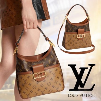Louis Vuitton MONOGRAM 2020 21AW Monogram Casual Style Calfskin Canvas 2WAY Leather M45194 