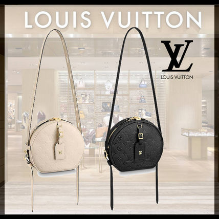 Louis Vuitton MONOGRAM EMPREINTE Monogram Leather Logo Shoulder Bags M45276 M45167 