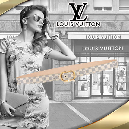 Louis Vuitton DAMIER AZUR Casual Style Office Style Elegant Style Belts M9782V 