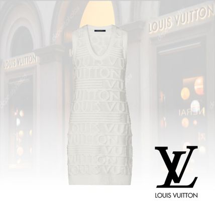Louis Vuitton 2020 21AW Short Casual Style Wool Sleeveless Plain Party Style 