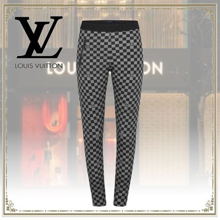 Louis Vuitton 2020 21AW Shiny Damier Leggings 1A843Q 