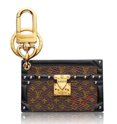 Louis Vuitton Petite Malle Bag Charm  Key Holder M78618 