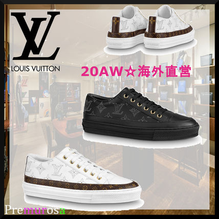Louis Vuitton MONOGRAM 2020 21AW Monogram Round Toe Rubber Sole Casual Style Street Style 1A87TE 1A87SY 