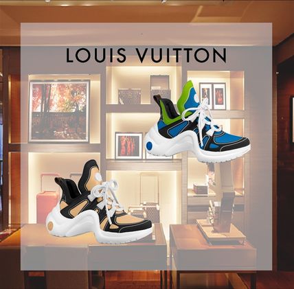 Louis Vuitton 2020 SS Rubber Sole Logo Low Top Sneakers 1A7TVI 1A7TVY 