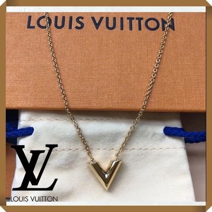 Louis Vuitton V 2018 19AW Party Style Office Style Elegant Style Necklaces  Pendants M61083 