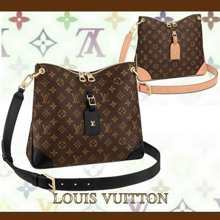 Louis Vuitton 2020 21AW Monogram Canvas 2WAY Leather Party Style Office Style M45355 M45352 