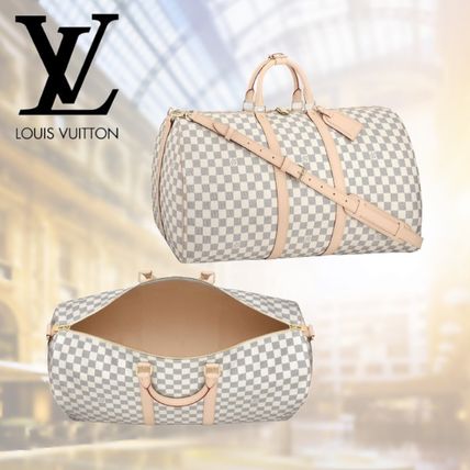Louis Vuitton DAMIER AZUR Keepall Bandouli