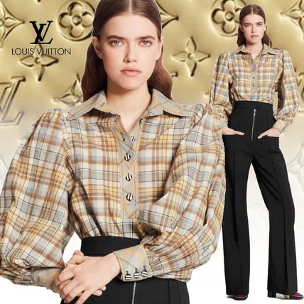 Louis Vuitton Shirt With Button Up Collar 1A7UNM 