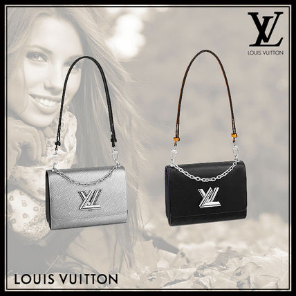 Louis Vuitton TWIST 2020 SS Casual Style Calfskin 3WAY Plain Leather Elegant Style M53885 M55404 