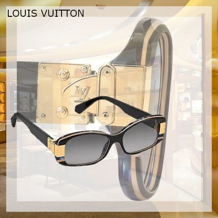 Louis Vuitton 2020 SS Unisex Blended Fabrics Street Style Tear Drop Sunglasses 