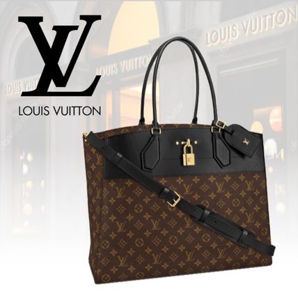 Louis Vuitton 2020 SS Monogram A4 Office Style Elegant Style Handbags 
