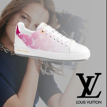 Louis Vuitton 2020 21AW Monogram Round Toe Rubber Sole Casual Style Street Style 1A87CE 