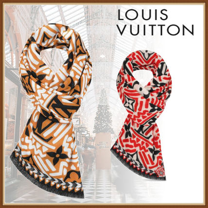 Louis Vuitton Exclusive Prelaunch Lv Crafty Stole M76485 M76484 