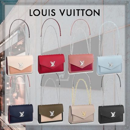 Louis Vuitton MY LOCKME 2020 SS Calfskin 2WAY Chain Leather Party Style Elegant Style 