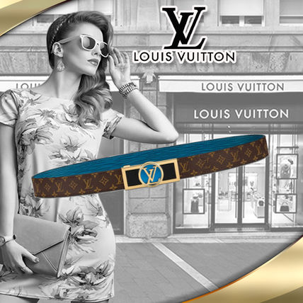 Louis Vuitton MONOGRAM Casual Style Office Style Elegant Style Belts MP245W 