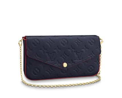 Louis Vuitton MONOGRAM EMPREINTE Felicie Pochette M64099 