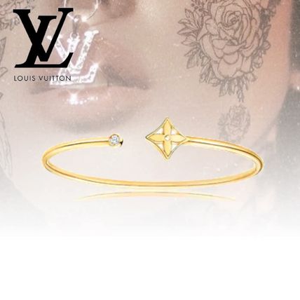Louis Vuitton 2020 SS Idylle Blossom Twist Bracelet White Gold Q95530 