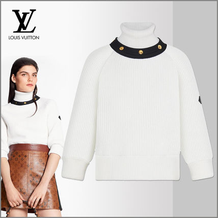 Louis Vuitton 2020 21AW Long Sleeved Turtleneck In Ribbed Wool 1A8391 