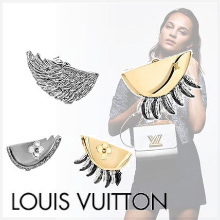 Louis Vuitton 2020 21AW Bionic Earrings Wings And Leaves MP2201 