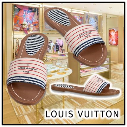 Louis Vuitton 2020 SS Lock It Flat Mule 1A7U3D 
