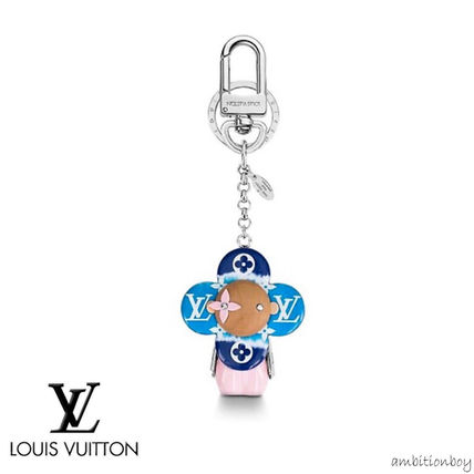 Louis Vuitton 2020 SS Monogram Logo Keychains  Bag Charms 