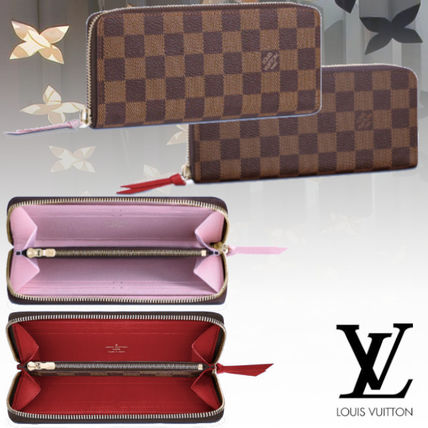 Louis Vuitton MONOGRAM Monogram Leather Long Wallet Logo Long Wallets N60534 N41626 