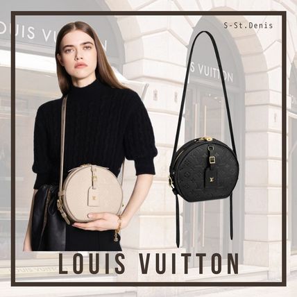 Louis Vuitton MONOGRAM EMPREINTE 2020 SS Monogram Blended Fabrics 3WAY Leather Elegant Style M45276 M45167 