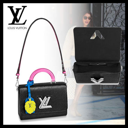 Louis Vuitton TWIST 2020 SS Casual Style Calfskin 2WAY Plain Elegant Style Logo Handbags M56112 