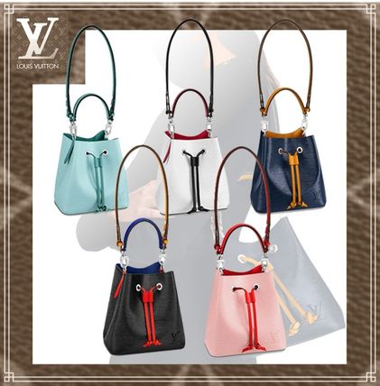 Louis Vuitton EPI Casual Style 2WAY Plain Leather