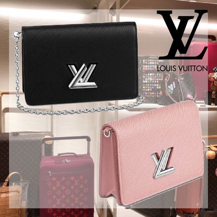 Louis Vuitton EPI 2020 SS Twist Belt Chain Wallet M68559 M68560 
