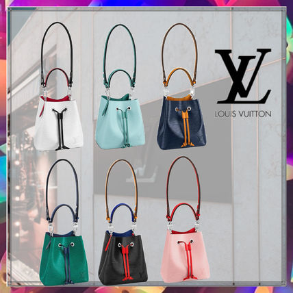 Louis Vuitton EPI 2020 21AW Casual Style Blended Fabrics Plain Leather Party Style 