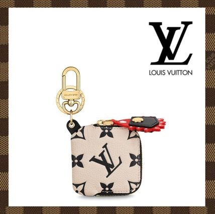 Louis Vuitton 2020 21AW Monogram Leather Keychains  Bag Charms M69721 