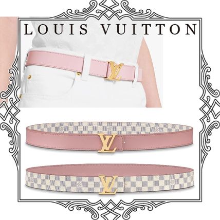 Louis Vuitton DAMIER 2020 21AW Lv Initiales 30Mm Reversible Belt M0145U M0145V M0145W 
