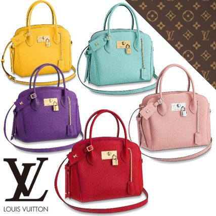 Louis Vuitton 2019 20AW Casual Style 2WAY Plain Leather Office Style Crossbody