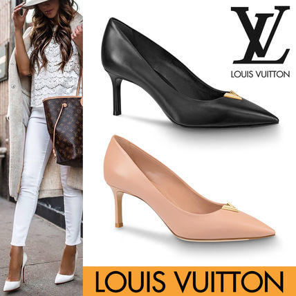 Louis Vuitton Leather Party Style Elegant Style Formal Style Logo 