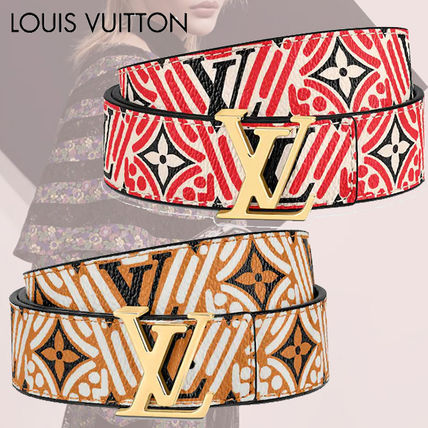Louis Vuitton 2020 21AW Monogram Logo Belts 