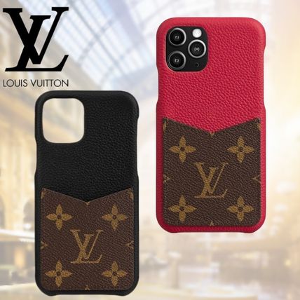 Louis Vuitton MONOGRAM 2020 SS Monogram Unisex Street Style Leather Logo iPhone 11 Pro M69094 M69095 