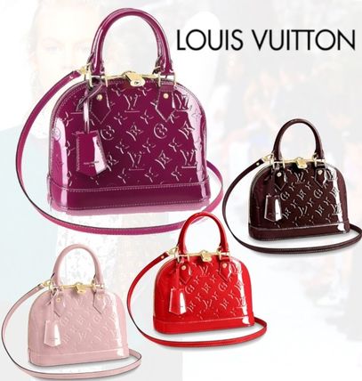 Louis Vuitton MONOGRAM VERNIS 2019 SS Monogram 2WAY Leather Crossbody Shoulder Bags M90174 M91678 