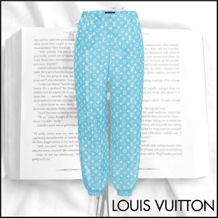 Louis Vuitton 2020 SS Monogram Casual Style Silk Long Pants 1A616X 