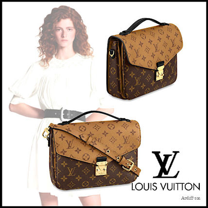 Louis Vuitton MONOGRAM 2020 21AW Monogram Casual Style 2WAY Leather Party Style Office Style M44876 