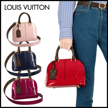Louis Vuitton ALMA Casual Style 2WAY Leather Elegant Style Crossbody Logo 