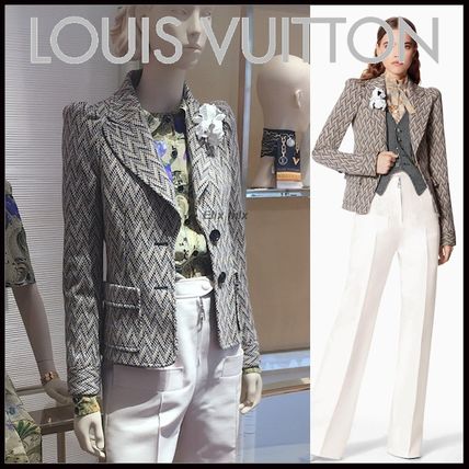 Louis Vuitton Wool Medium Party Style Elegant Style Formal Style Bridal