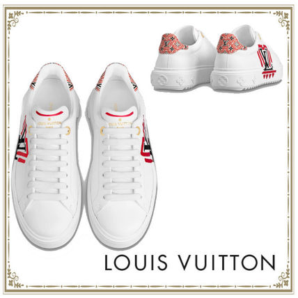 Louis Vuitton 2020 21AW Monogram Casual Style Leather Logo Low Top Sneakers 1A85NY 